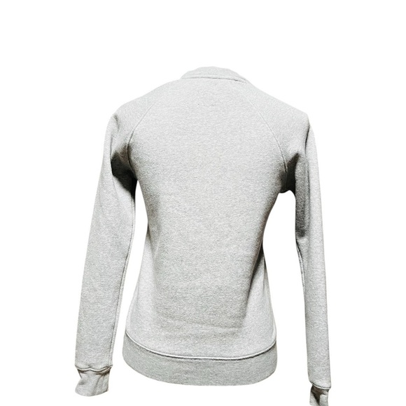 FAHERTY WOMEN’S GRAY LOVE SWEATSHIRT WITH EMBROIDERY SIZE XS - Picture 4 of 12